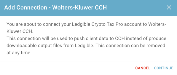 Syncing Your Data To Wolters Kluwer CCH Axcess Ledgible