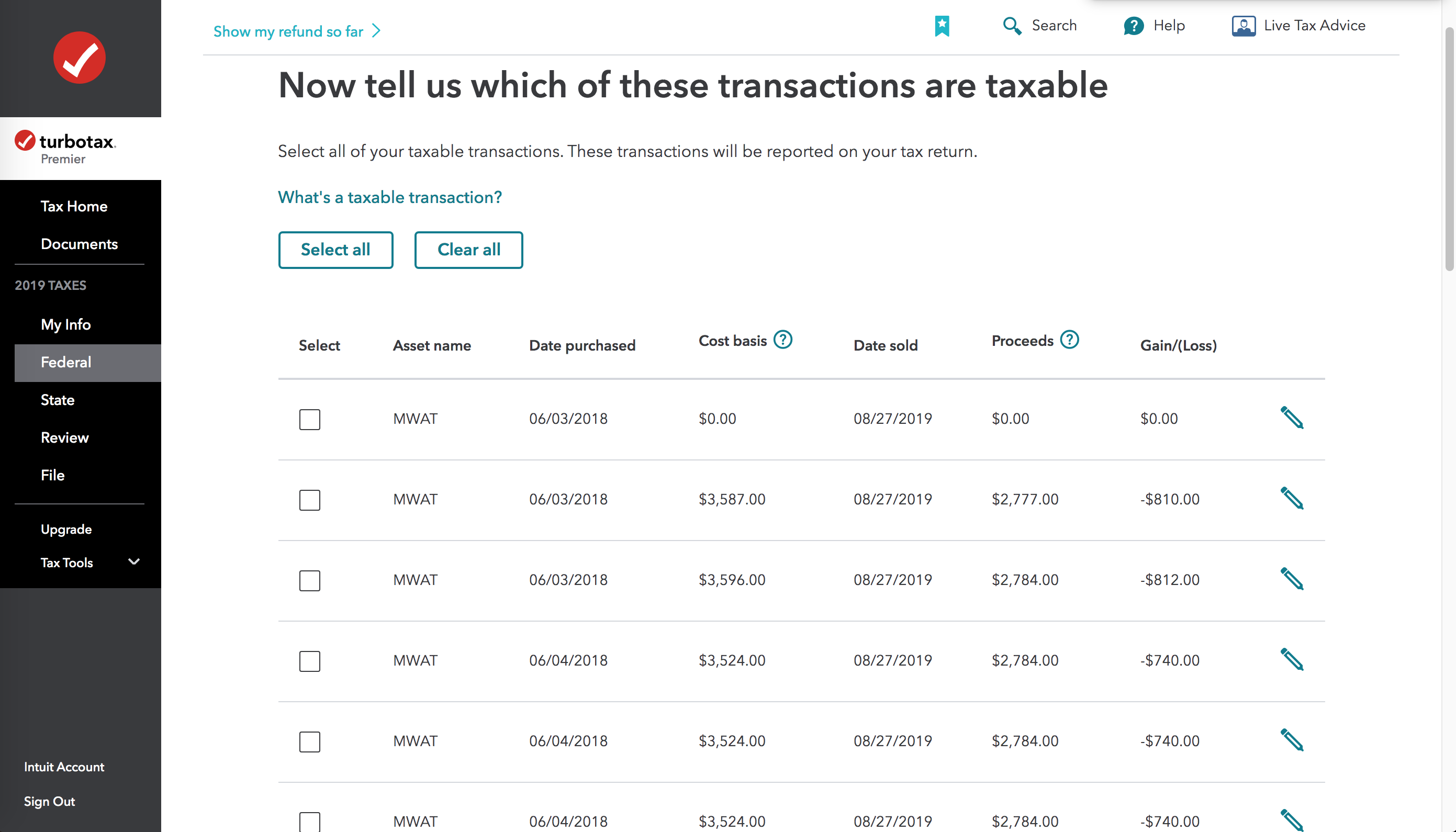 crypto tax per transaction